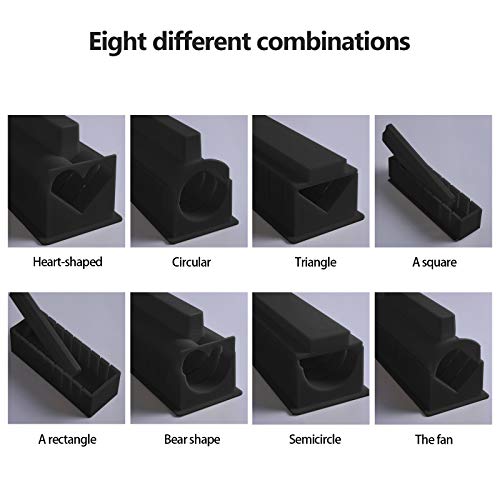 12pcs Sushi Maker Plastic Moulds Set E492