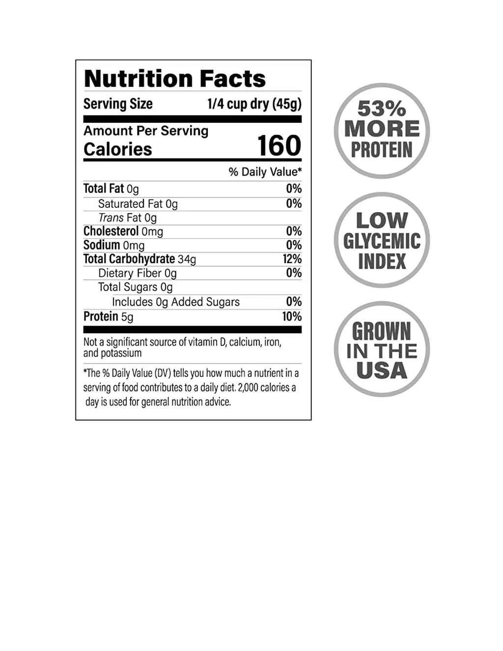 High-Protein Long-Grain White Rice 5lb Bag P20908