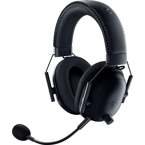 Black Wireless Gaming Headset with 50mm Drivers R768841