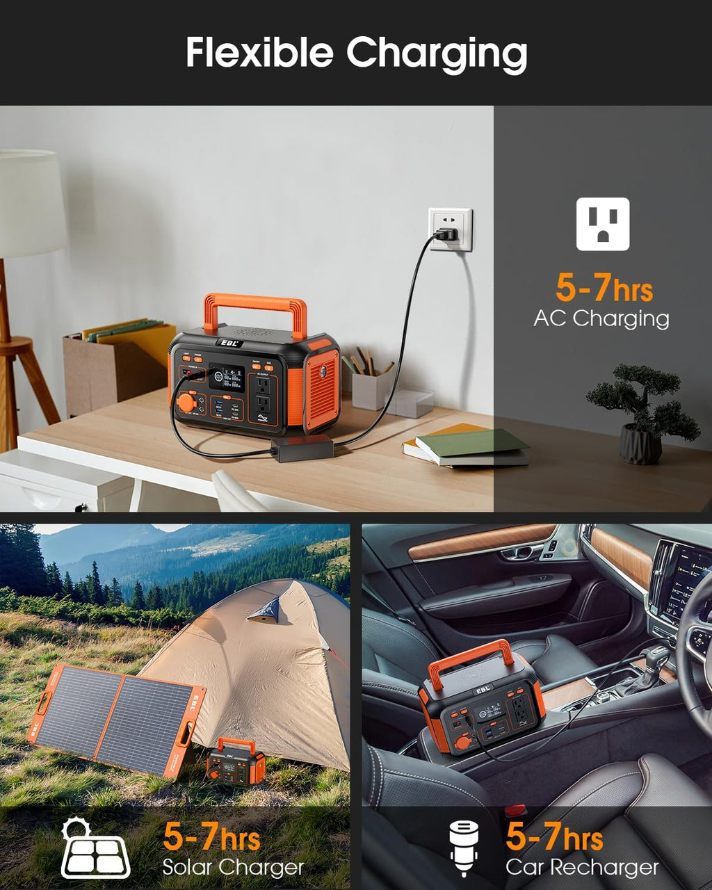 Portable Power Station 300W 269.36Wh Lithium Battery A79264