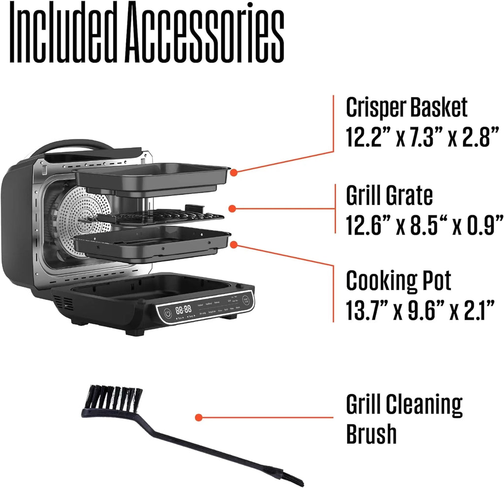 7 in 1 Air Grill - Black I6418