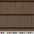 Double 7in. Straight Edge Shingles Siding S949