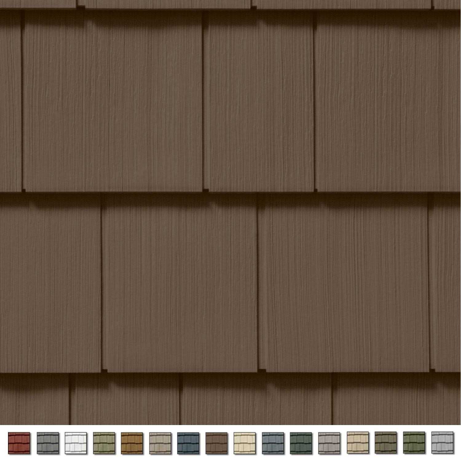Double 7in. Straight Edge Shingles Siding S949