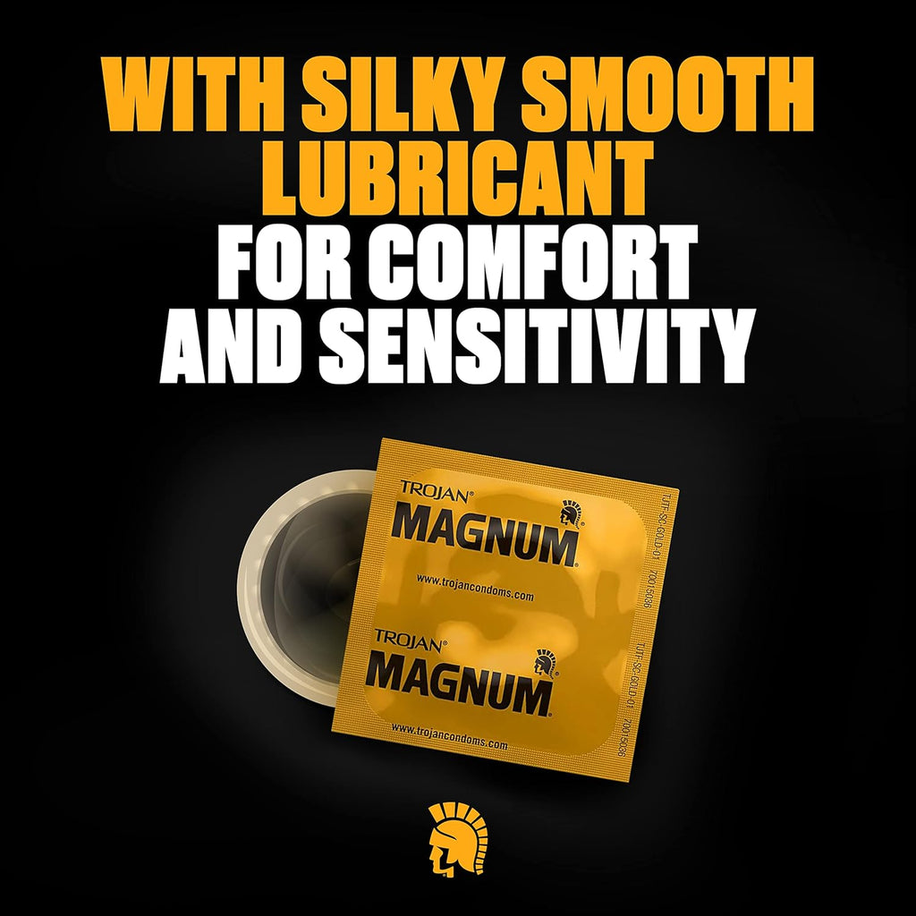 Magnum BareSkin Large Condoms & Lubricated Large Condoms, 36 Count X22659