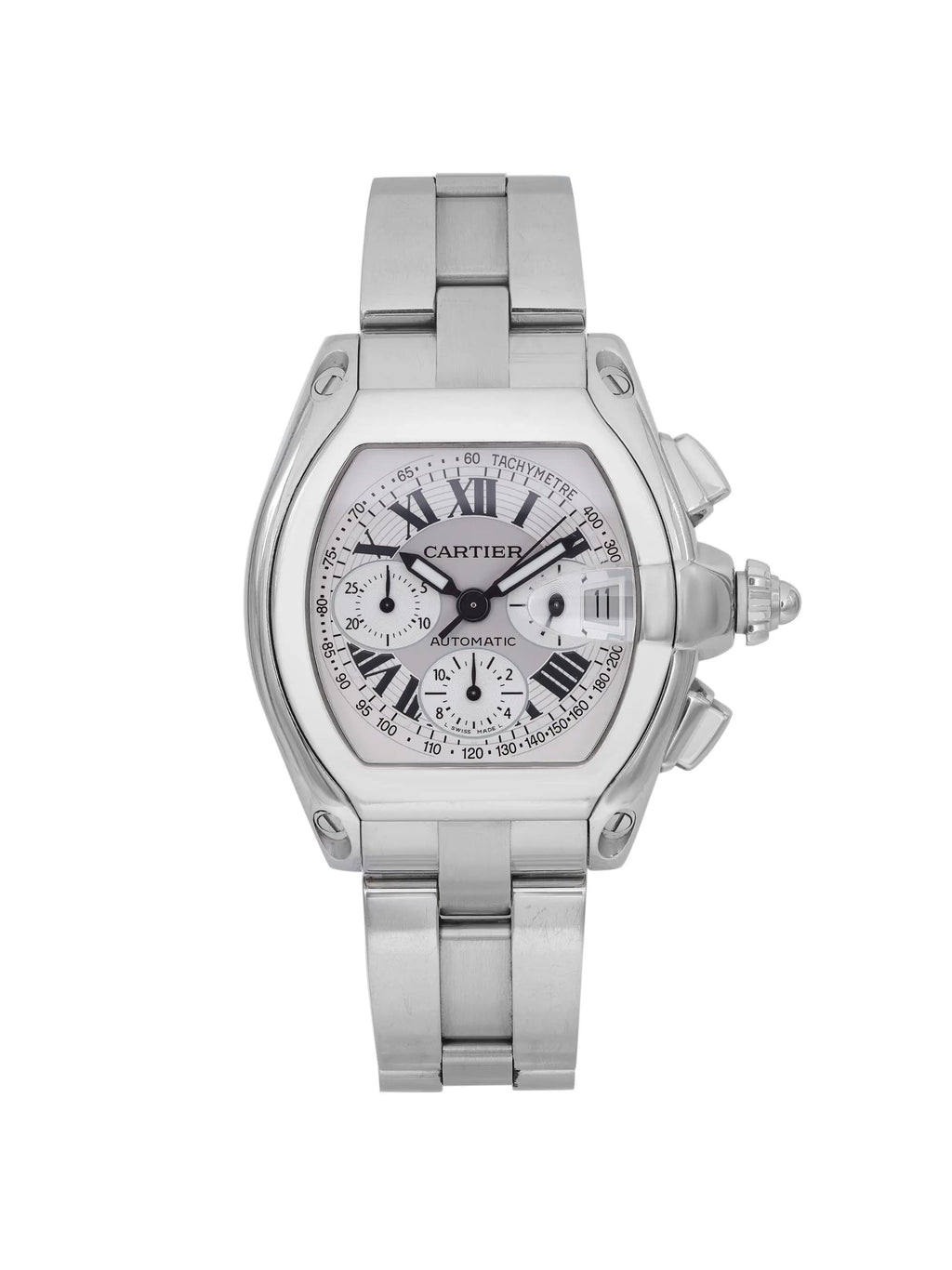 Steel Silver Dial Automatic Men Watch C303268