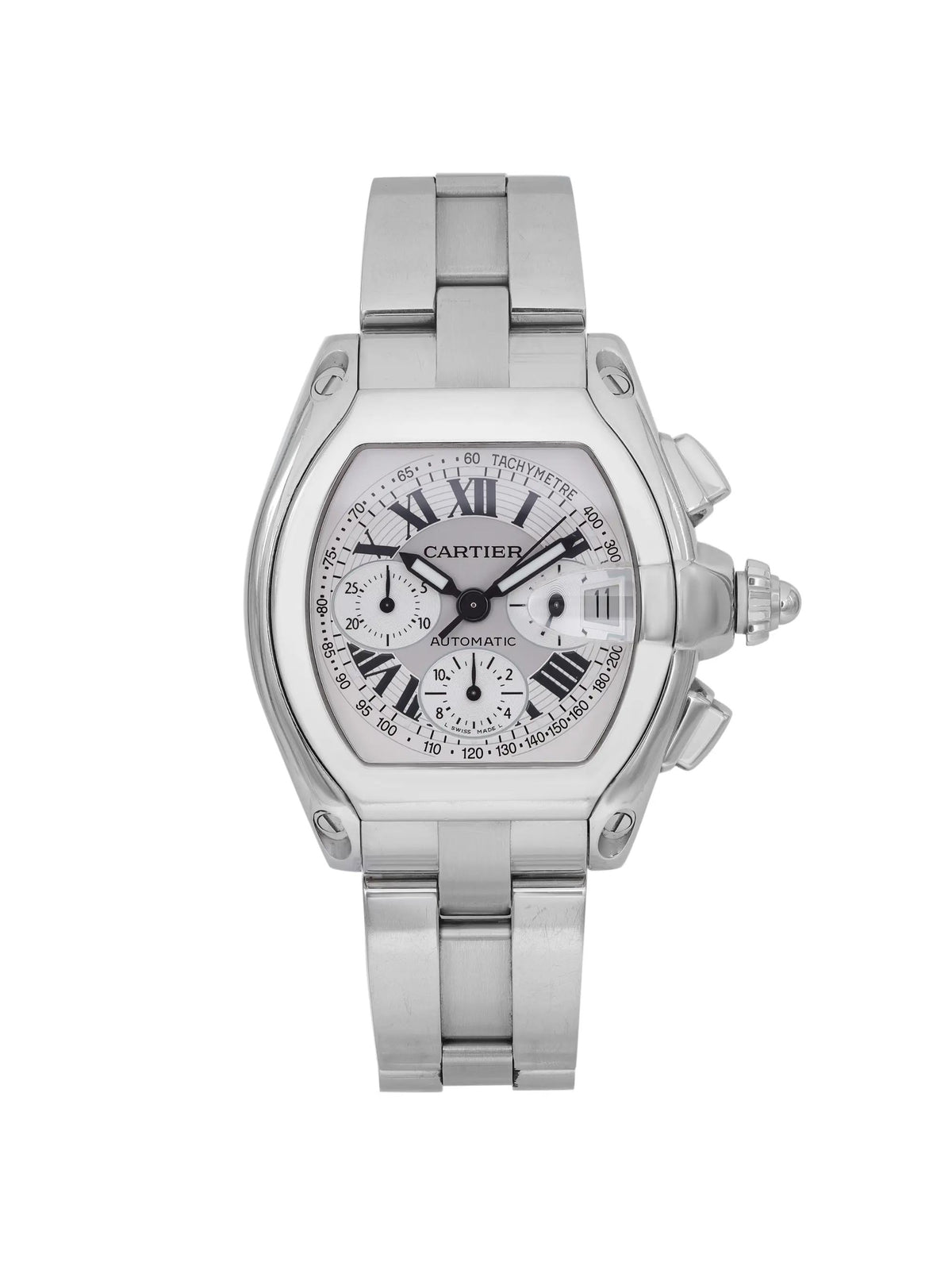 Steel Silver Dial Automatic Men Watch C303268