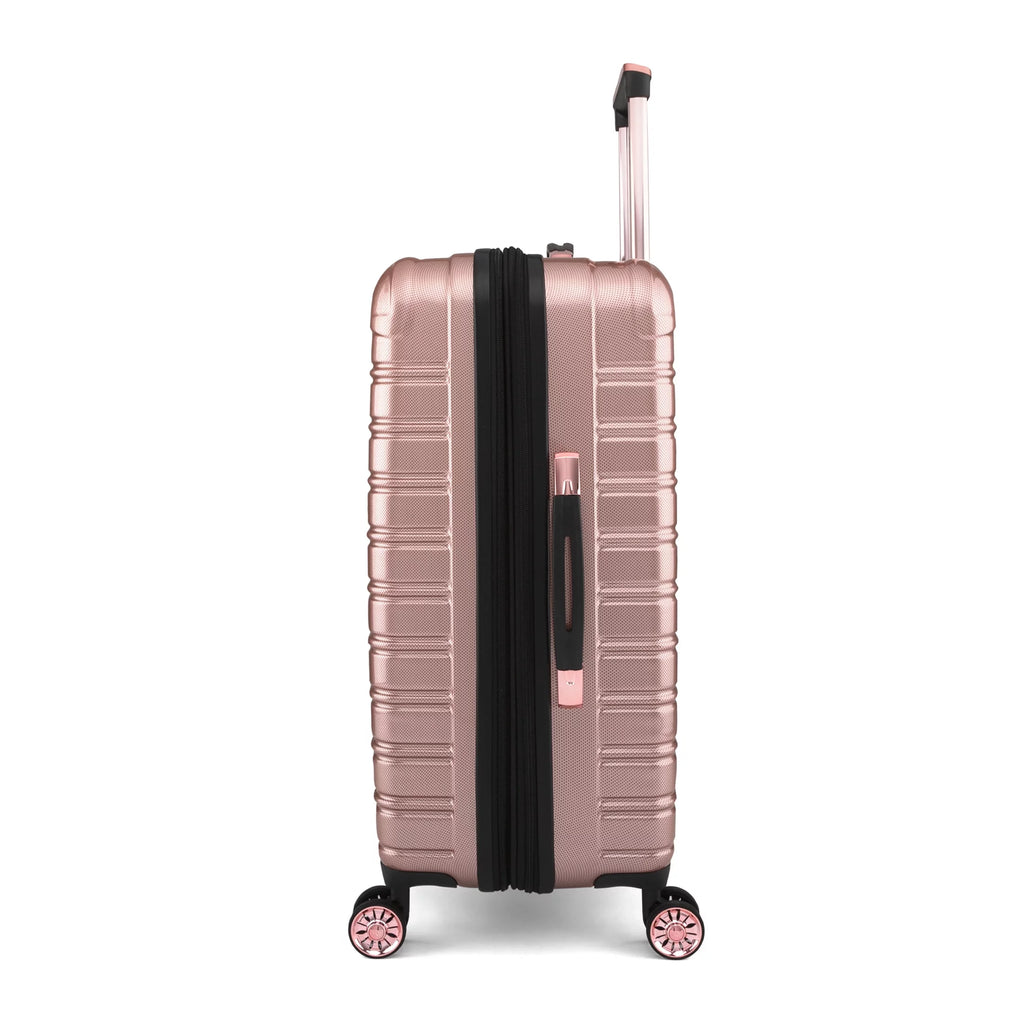 3 Piece Hardside Luggage Set, 20" Carry-on, 24" and 28" Checked, Rose Gold K2294