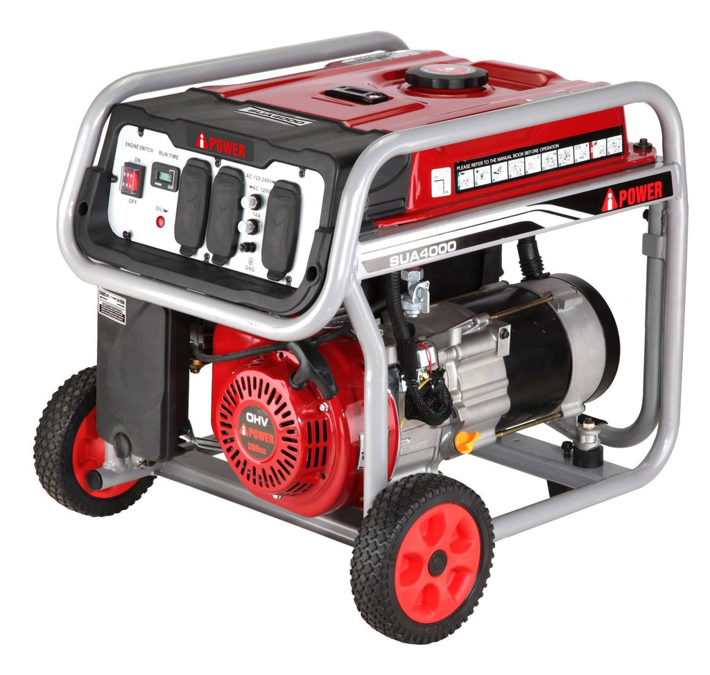 4000W Recoil Start Gasoline Portable Generator I880974