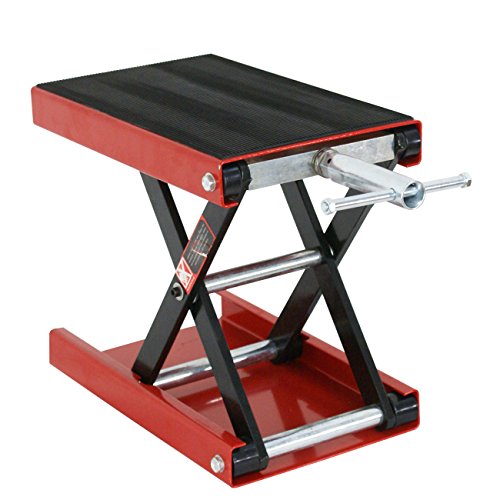 1100 LB Wide Deck Motorcycle Scissor Lift Jack Stand K270206