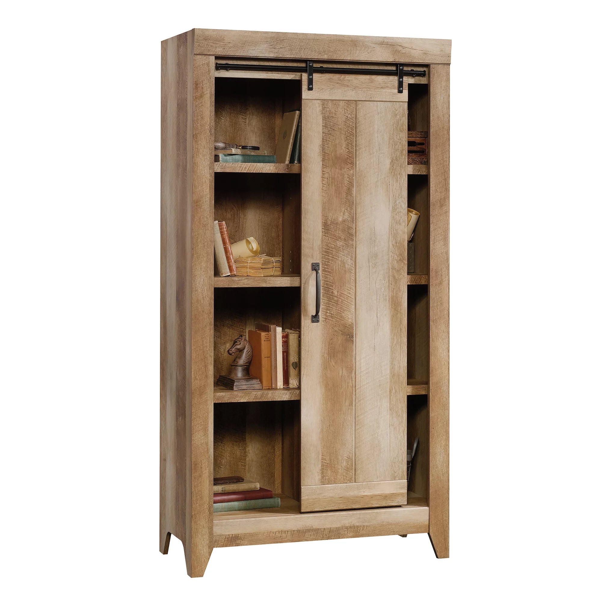 Craftsman Oak Storage Cabinet Y380202