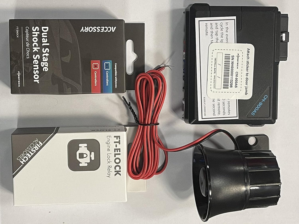 2-Way Remote Start & Alarm with Bypass Module and Drone Mobile Module Package N794
