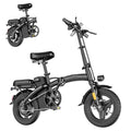 14" Mini Folding Electric Bike with 48V12AH Removable Battery A12484
