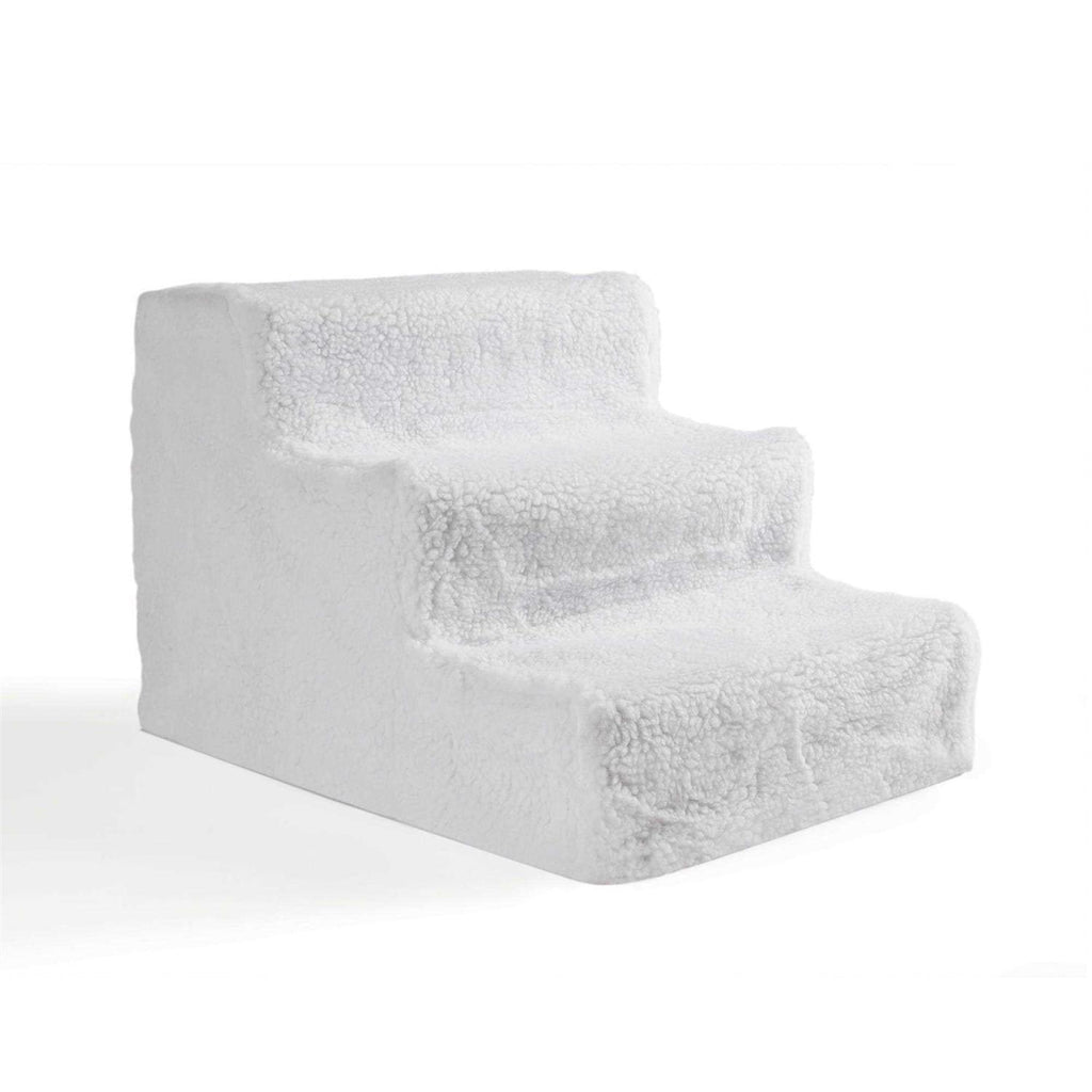 White Medium Pet Stairs K48223