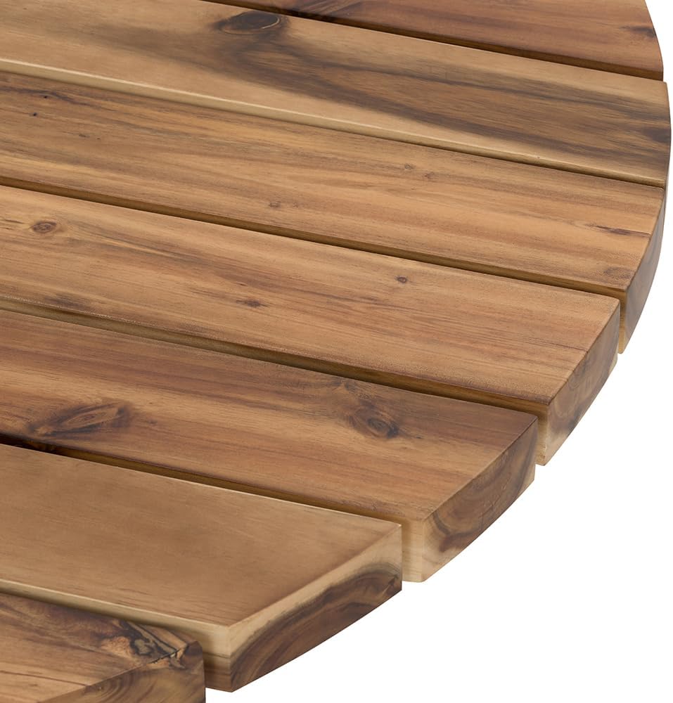 Durable Solid Acacia Wood Coffee Table A557