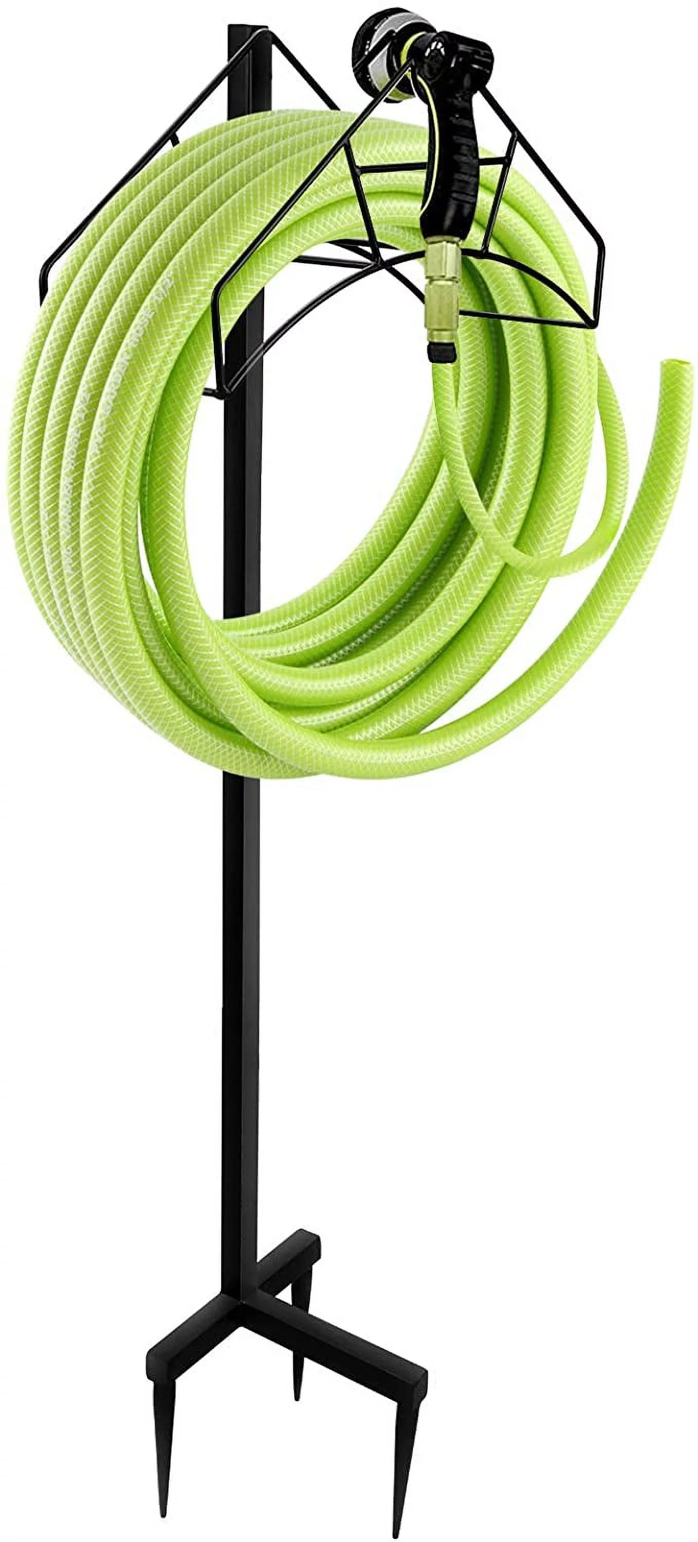 Black Heavy Duty Metal Garden Hose Holder B946