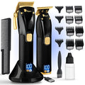 Professional Hair Clippers Set Turbo Power with Precise Cutting, Cordless Hair Clippers and Trimmers Set E390885