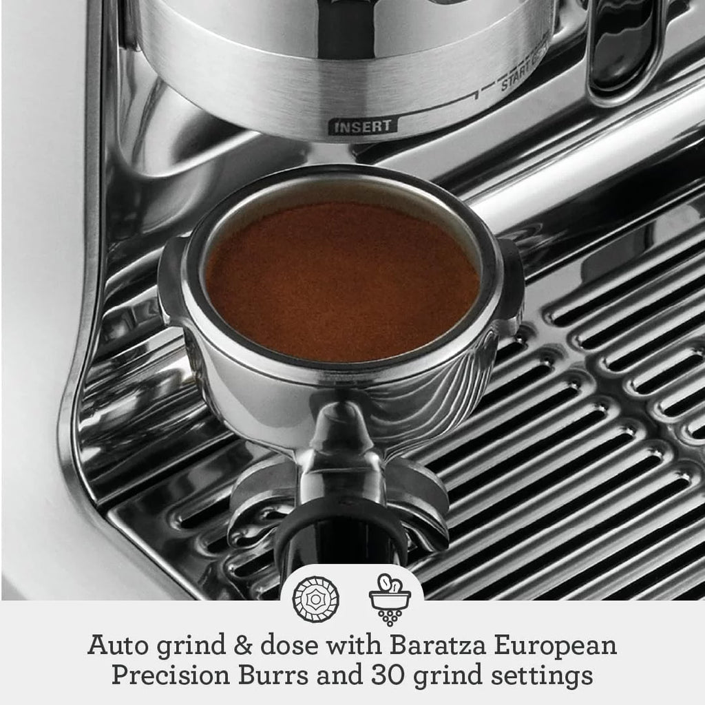 Medium Brushed Stainless Steel Espresso Machine J952464