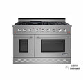 48" Stainless Steel Propane Gas Range with Convection Oven U7121