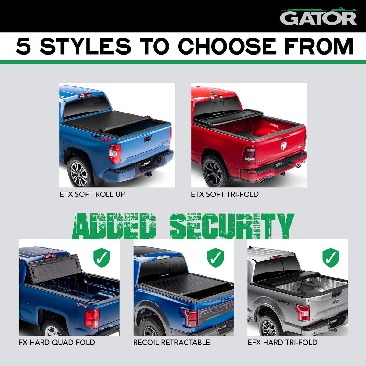 Hard Tri-Fold Truck Bed Tonneau Cover I8791