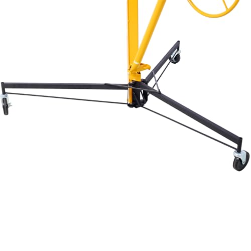 Black+Yellow Drywall Panel Hoist 150LBS X853