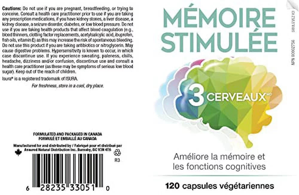 120 Ct Memory Boost G3977