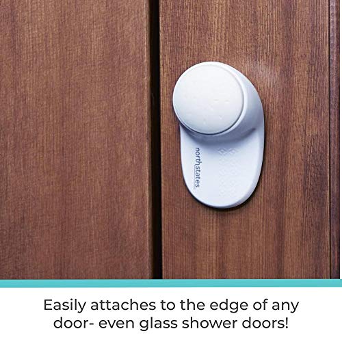 White Rotating Door Stopper T486