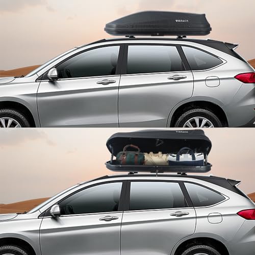 Gray 13 Cubic Feet Rooftop Cargo Box I68267
