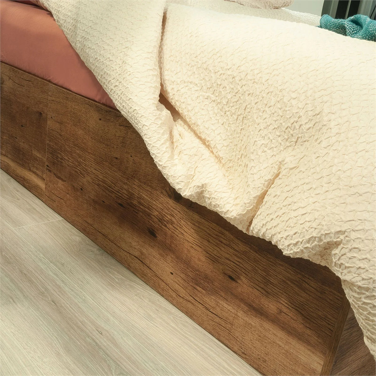 Vintage Oak Engineered Wood Bed P862054