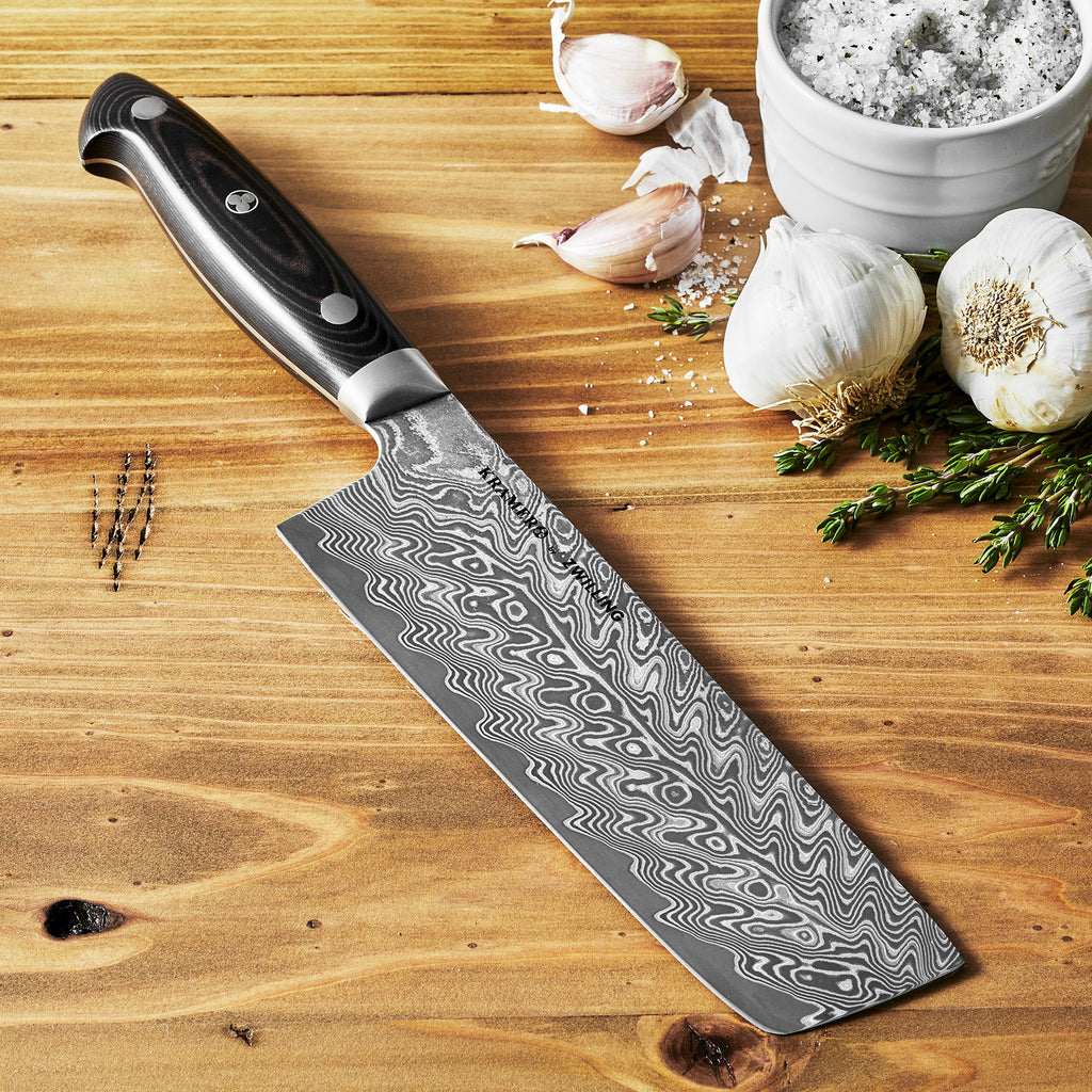 6.5-inch Damascus Nakiri Knife A65483