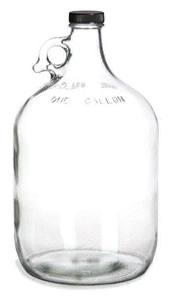 1 gallon Glass Water Bottle with 38 mm Cap J601606