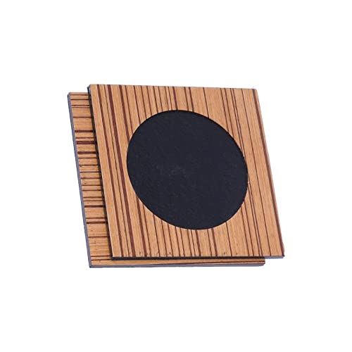 10 Pcs Black Wooden Desk Organizer Set V54234