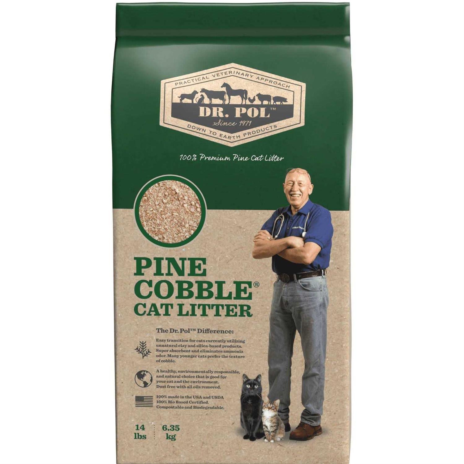 Pine Cobble Cat Litter 14lb W59533