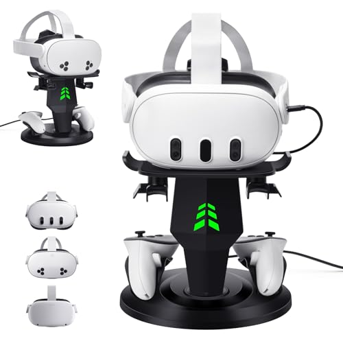 VR Charging Stand for Quest 3, Quest 3S, Quest 2 Headset D64974