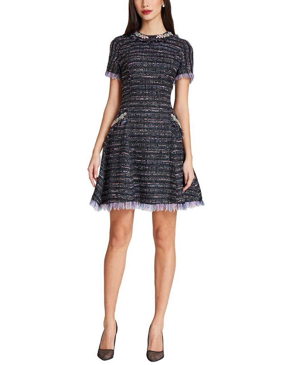 Short Printed Dress, 8 E38929