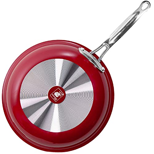 10 inch Ceramic Copper Non-Stick Fry Pan Q5447