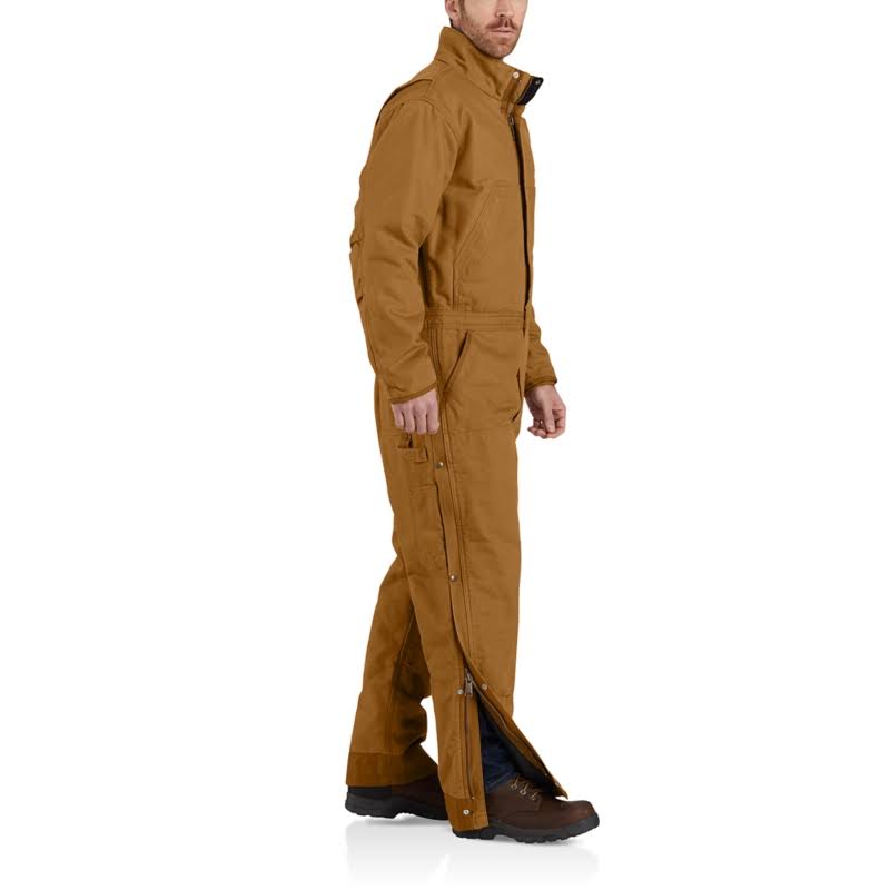 Brown Insulated Coverall Q237301