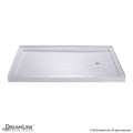 36 in. x 60 in. Single Threshold Shower Base V49956