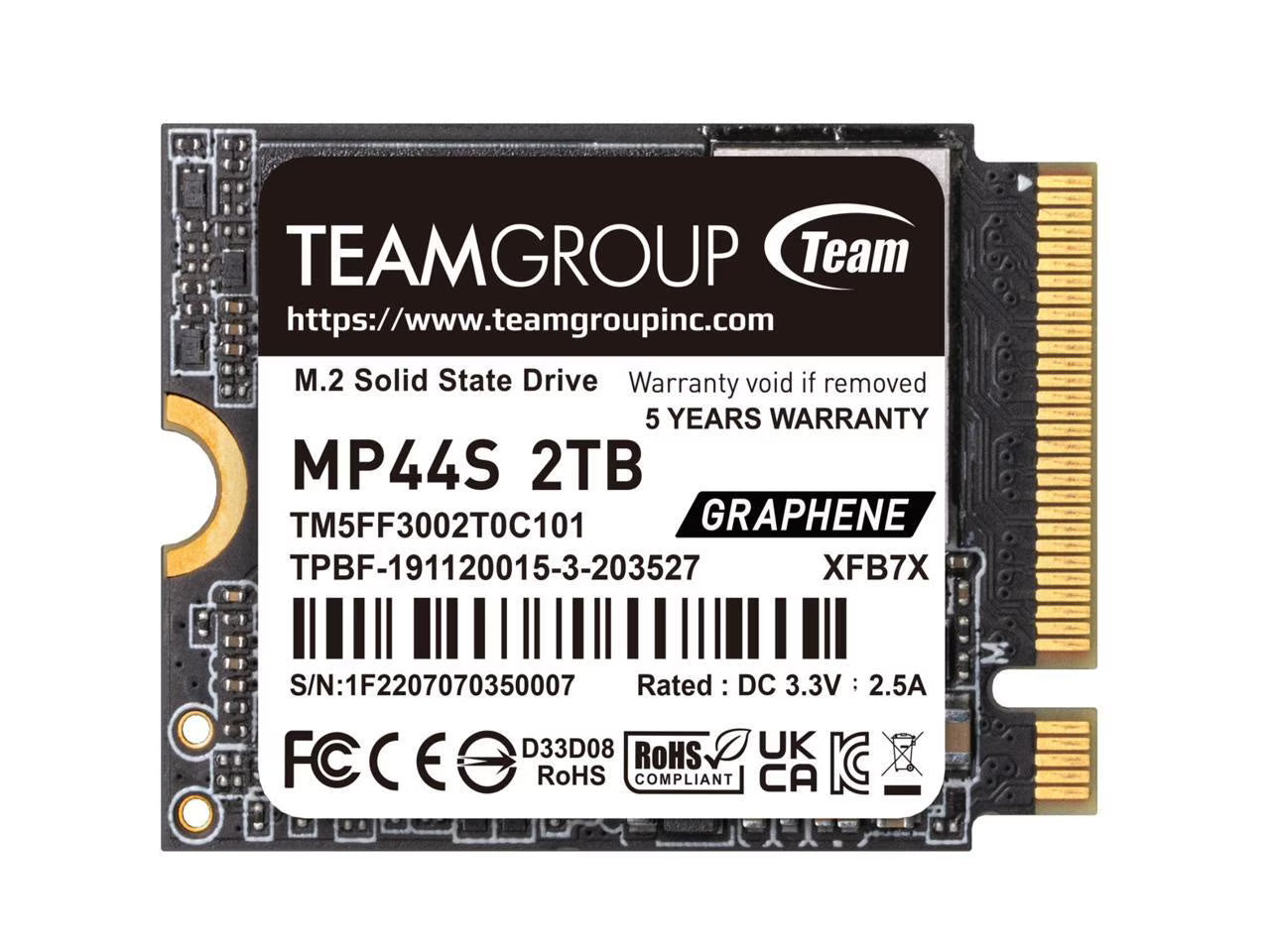 2TB Internal SSD M.2 2230 PCIe 4.0 x4 NVMe A936