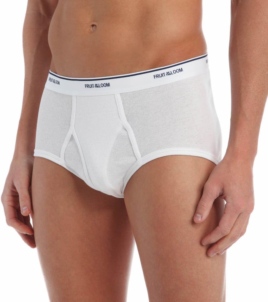 White Cotton Brief Multi-Pack B98618
