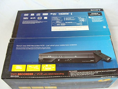 DVD Recorder & VCR Combo Player with HDMI Upscaling E331