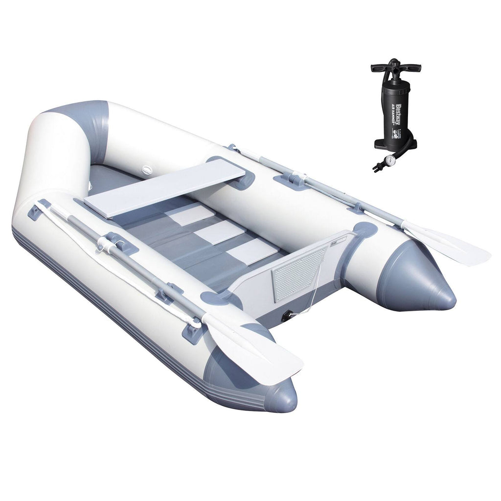 Inflatable 2 Person Boat Set with Oars & Pump N2484