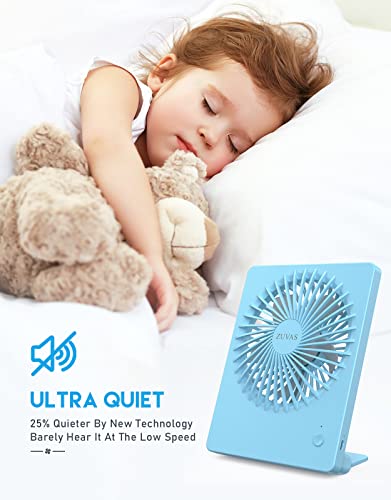 Black Rechargeable Portable Desk Fan G173