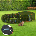 Outdoor Cat Enclosure - Portable Catio Playground Tent & Tunnels C83936
