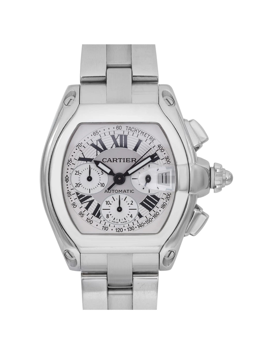 Steel Silver Dial Automatic Men Watch C303268