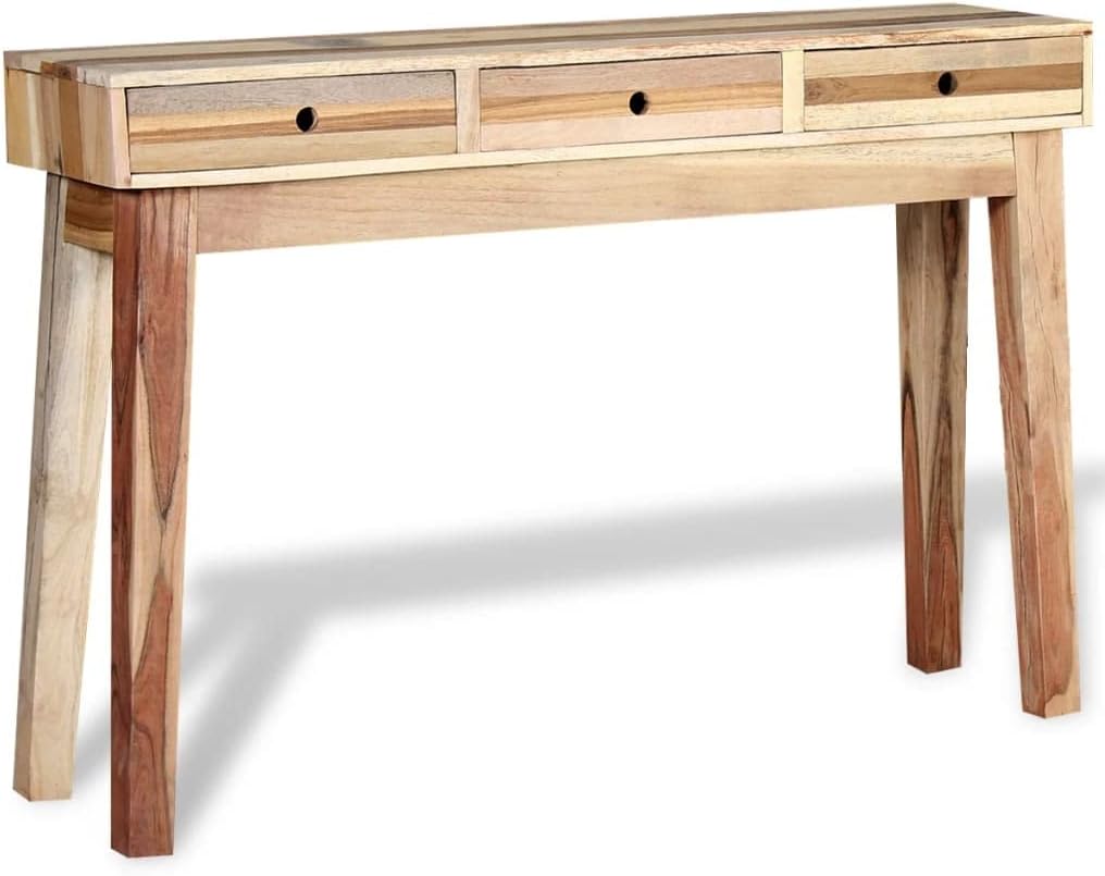 Solid Reclaimed Wood Console Table J50476