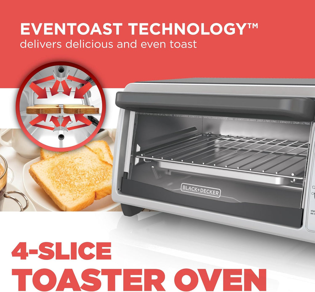4-Slice Stainless Steel Toaster Oven M420