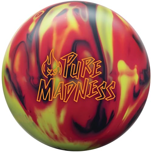 Black/Red/Yellow 14lbs Pre-Drilled Bowling Ball Y3597