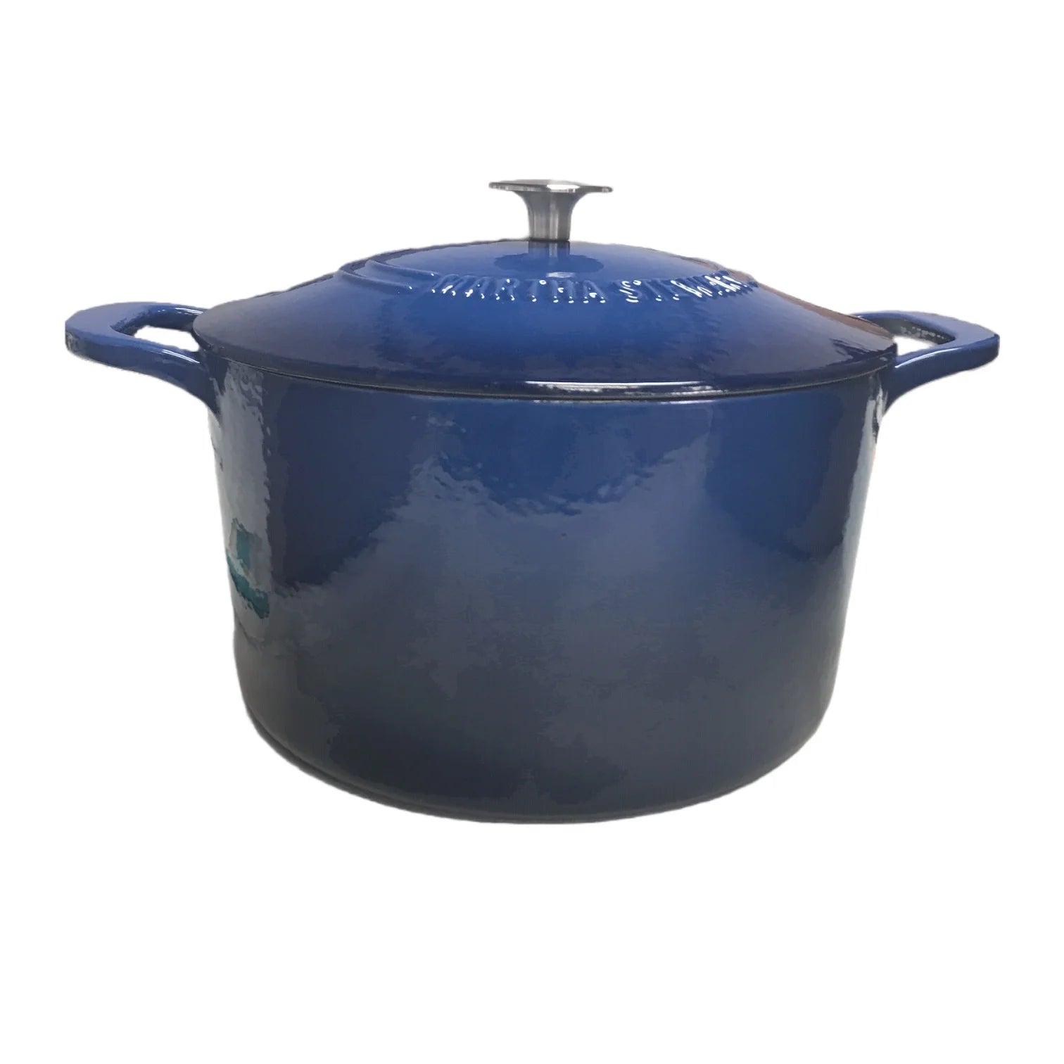 7-Quart Enamel on Cast Iron Dutch Oven Blue Ombre X197