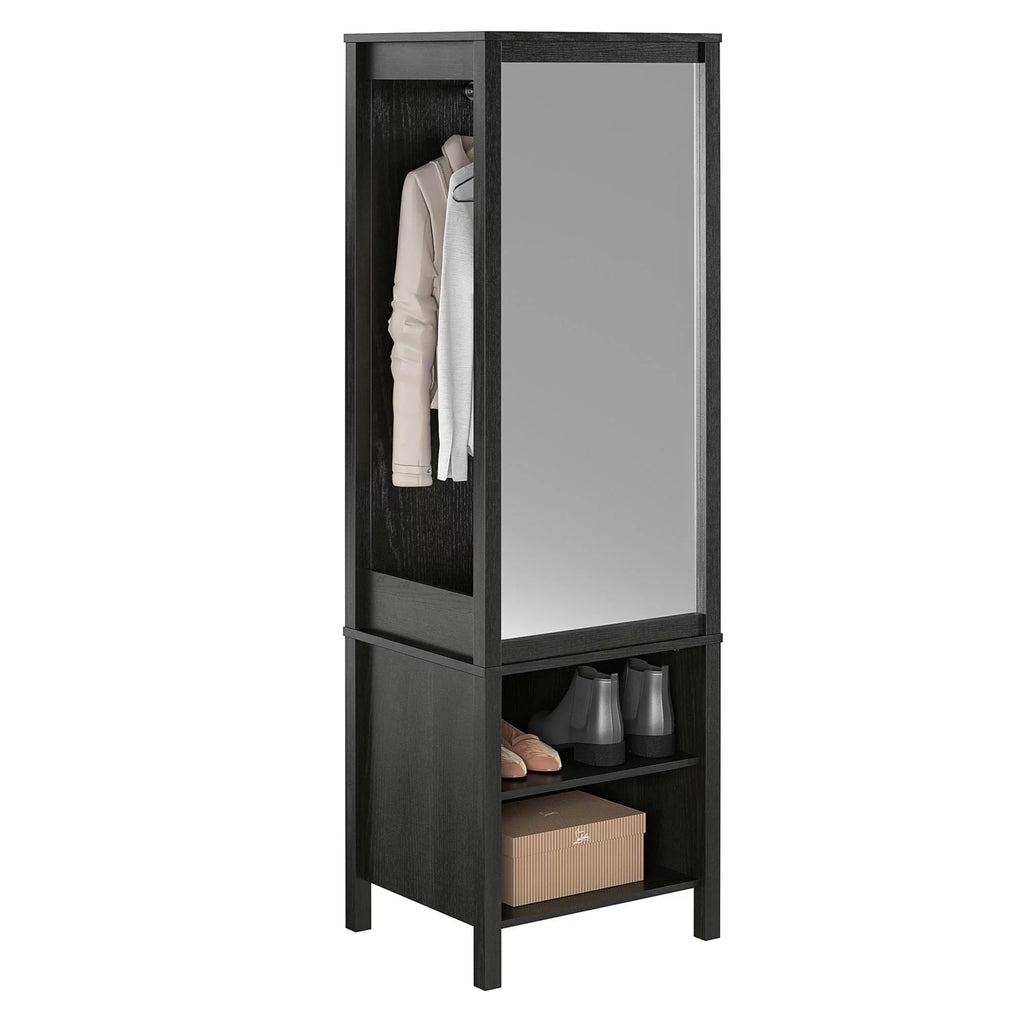 Black Oak Wardrobe S237943