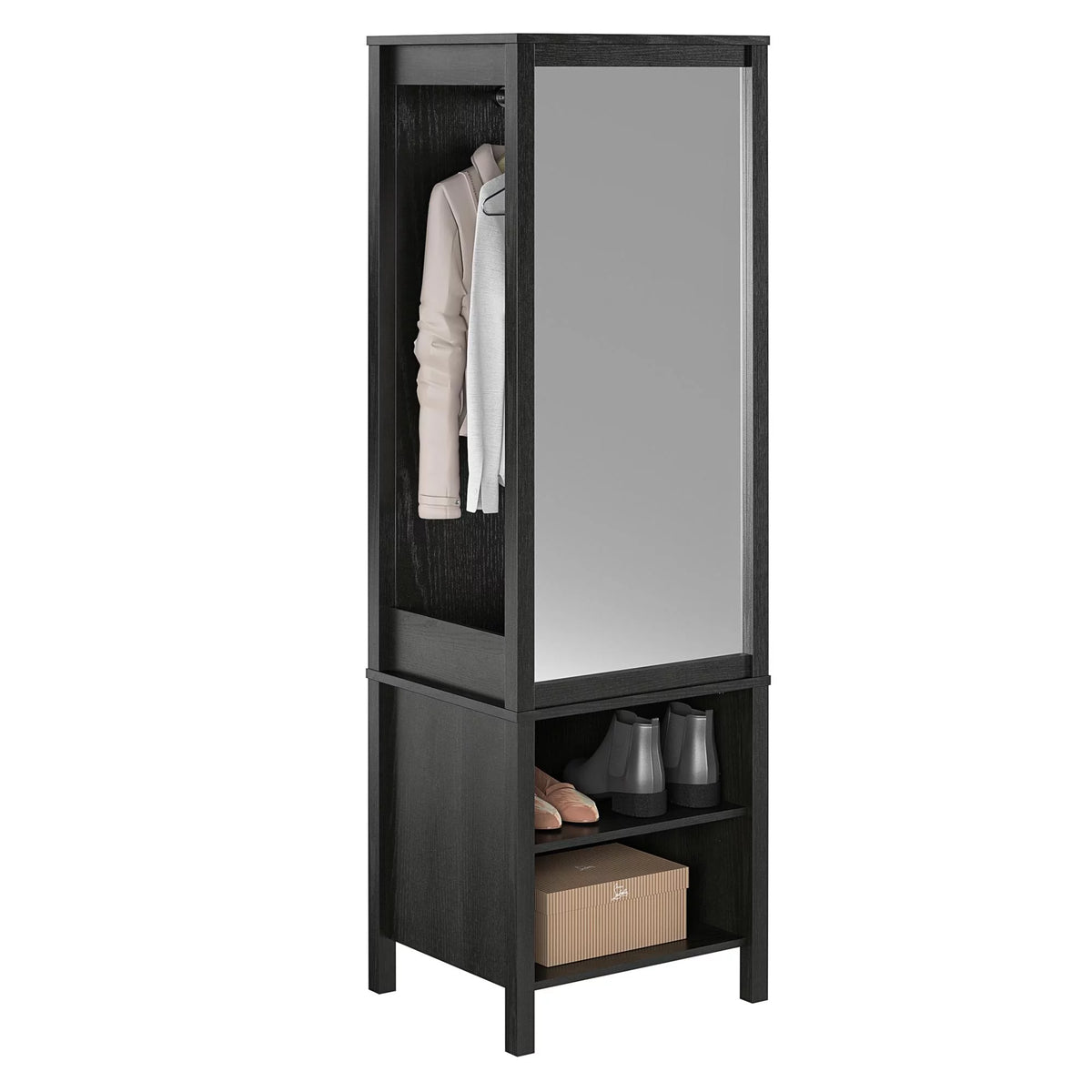 Black Oak Wardrobe S237943